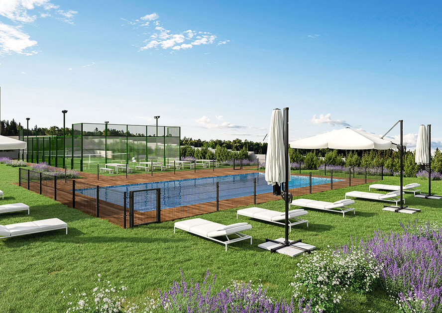 Residencial ATOTXA BERRIA 3 y 4 - zona deportiva